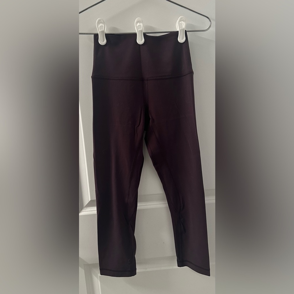Lululemon Wunder Train HR Tight | Burgandy | 4